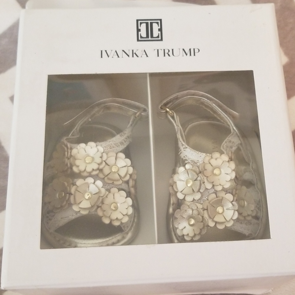 Ivanka Trump Baby Flora Sandals